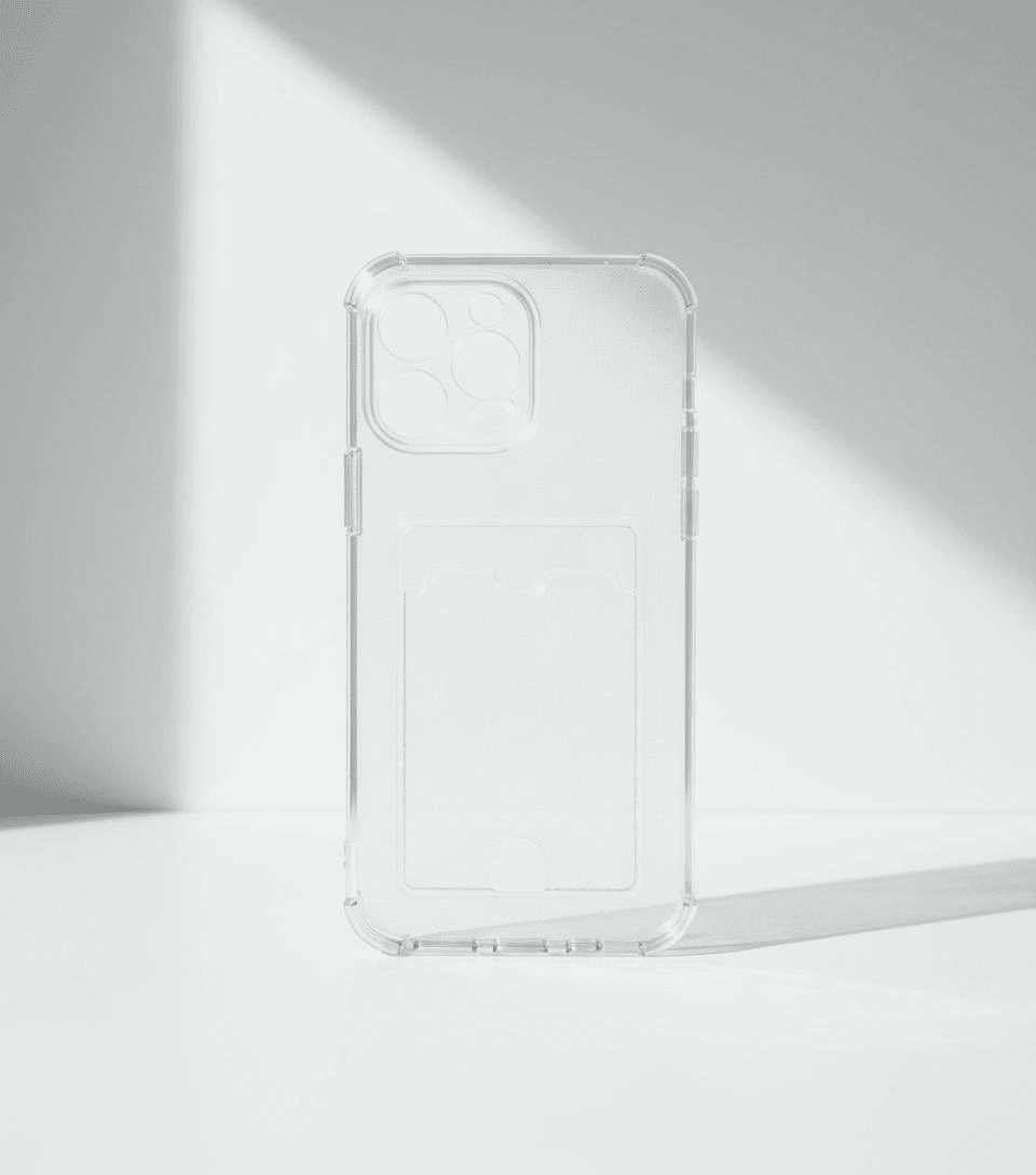 Прозрачный чехол с карманом для 1–2 карт фото 2